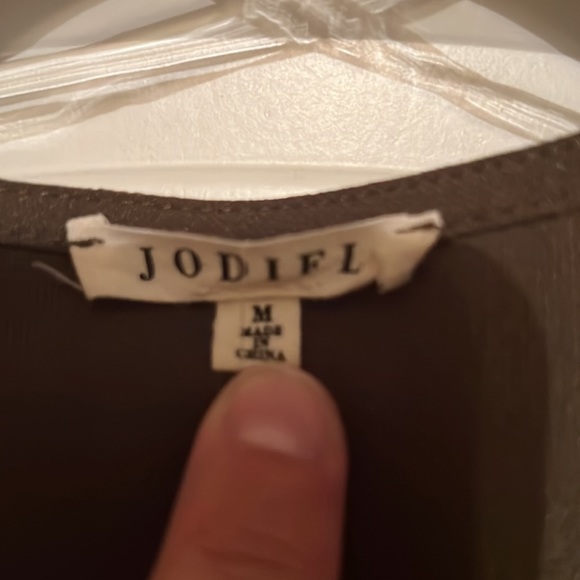 NWOT army green blouse - Picture 2 of 3